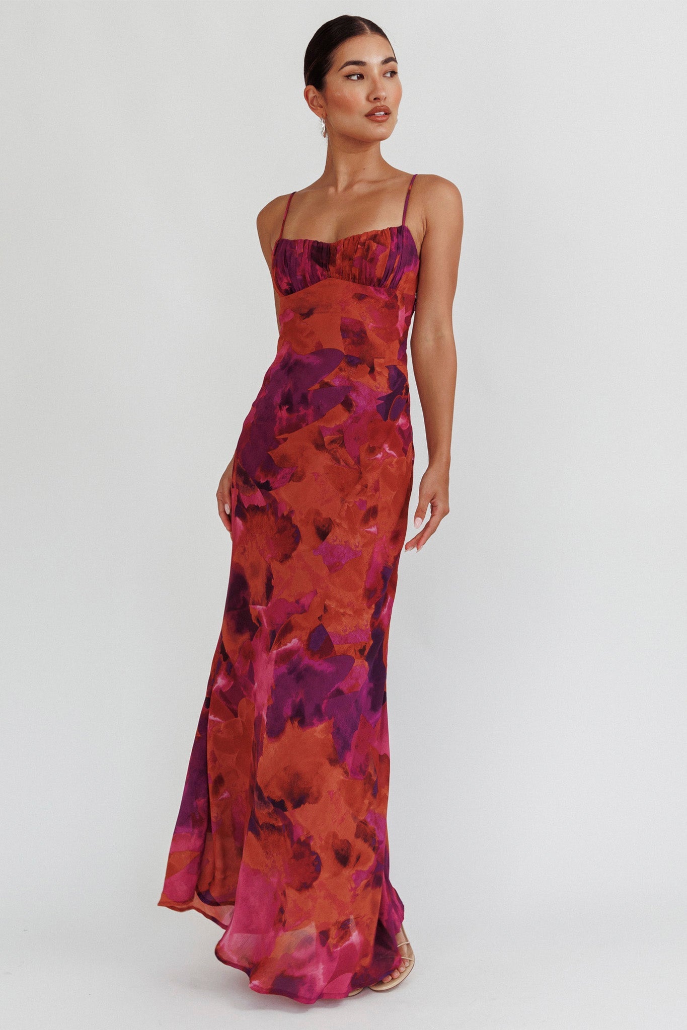 strapless open back dress BLAIR Formal Dress main image 1