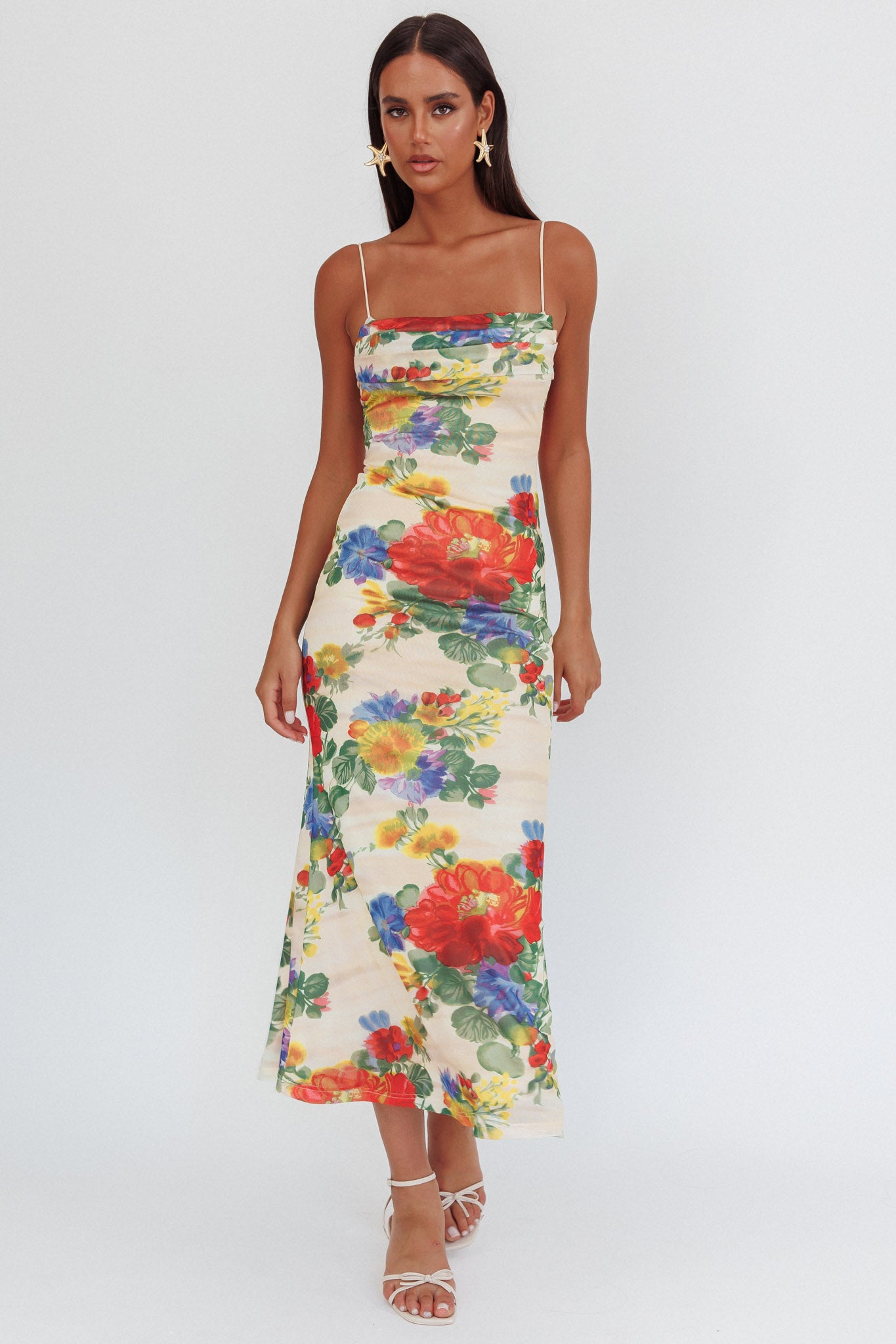 mesh overlay dress maxi Days Ahead Mesh Overlay Maxi Dress Floral Pink