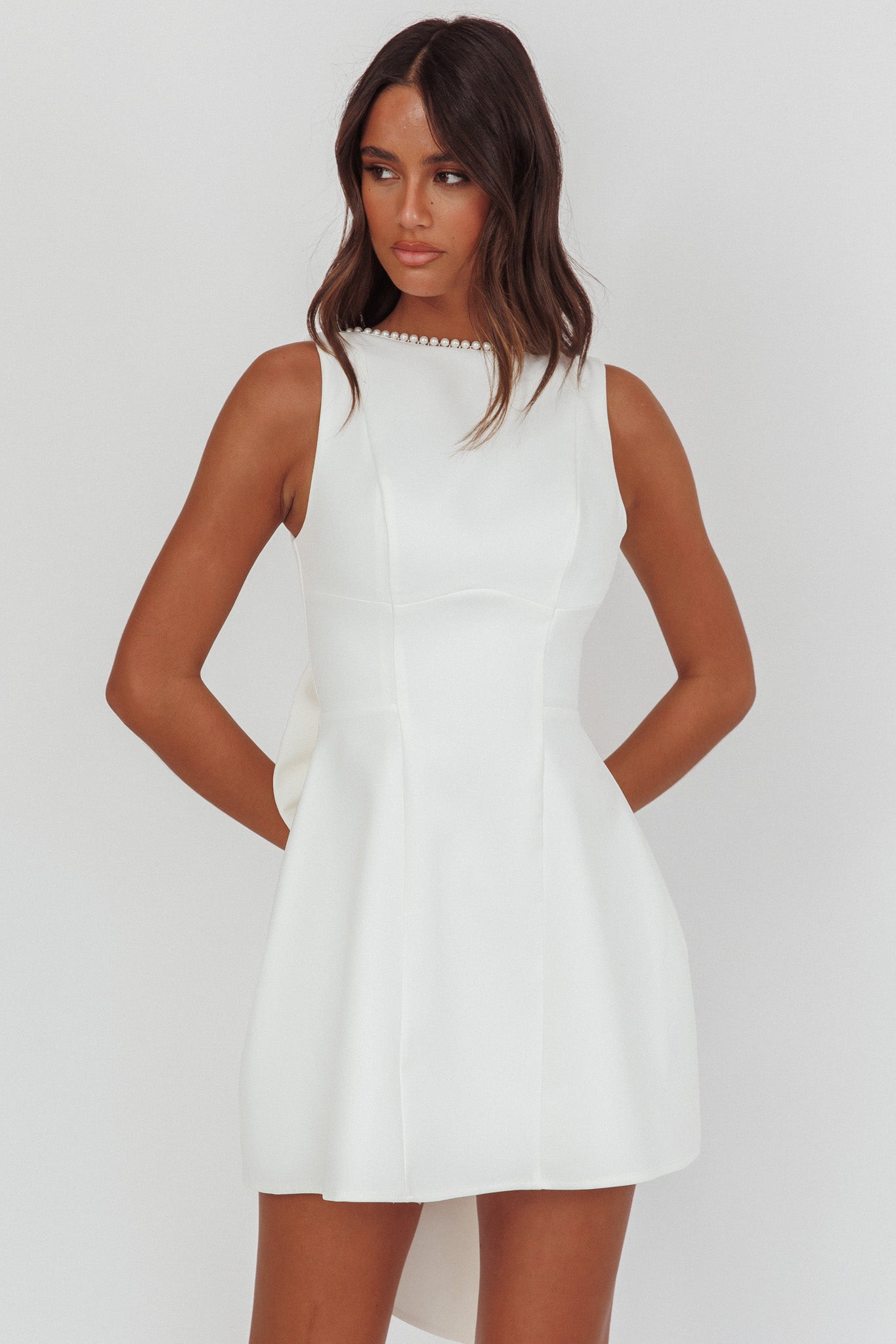 knee length dresses for ladies SOFIA MINI DRESS main image 1