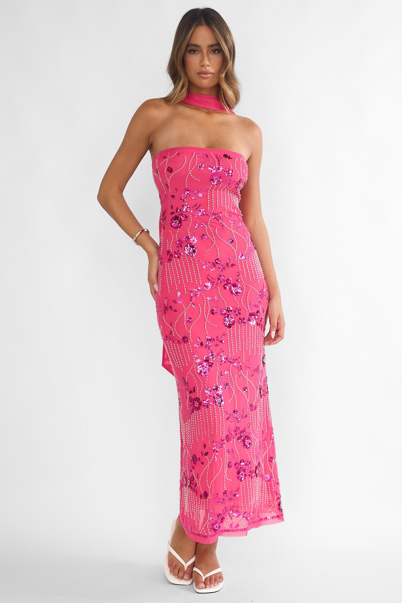 maryska strapless maxi dress purple Jeremia Strapless Maxi Dress Sequin Plum