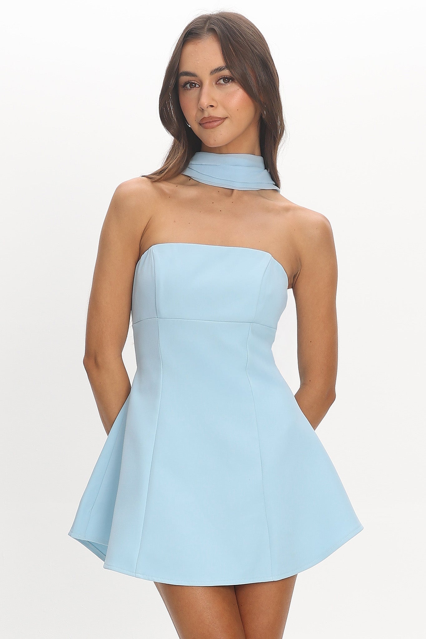 mini formal women's light blue strapless dress for school Sorelle Scarf Baby WOMEN EMPOWERMENT Choose Chest Size for Coat (Inches):46 If your goal is Formal Gown Betsy And