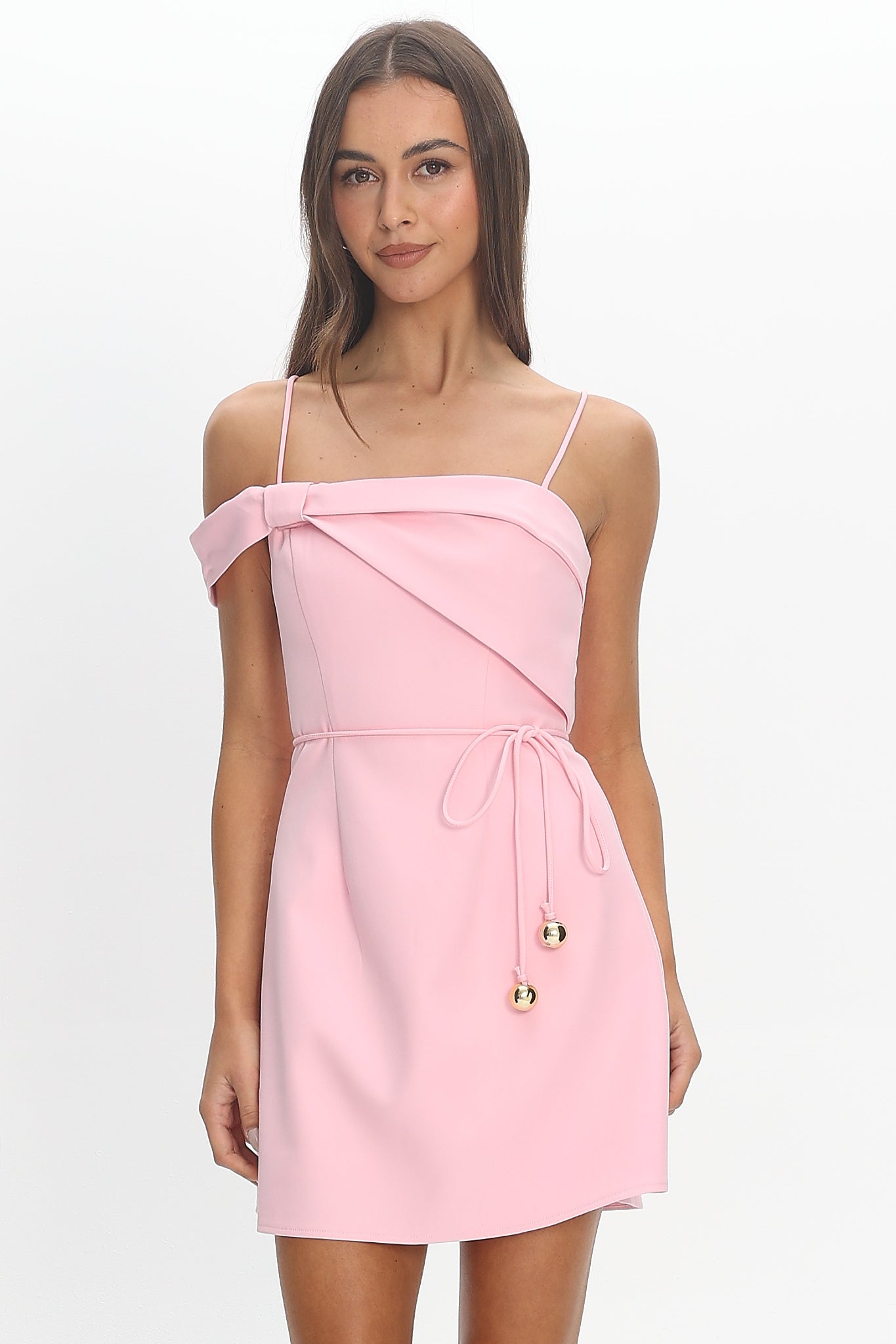 selfie leslie pink mini dress Rose Garden Floral Applique Bodycon Mini Dress Hot Pink