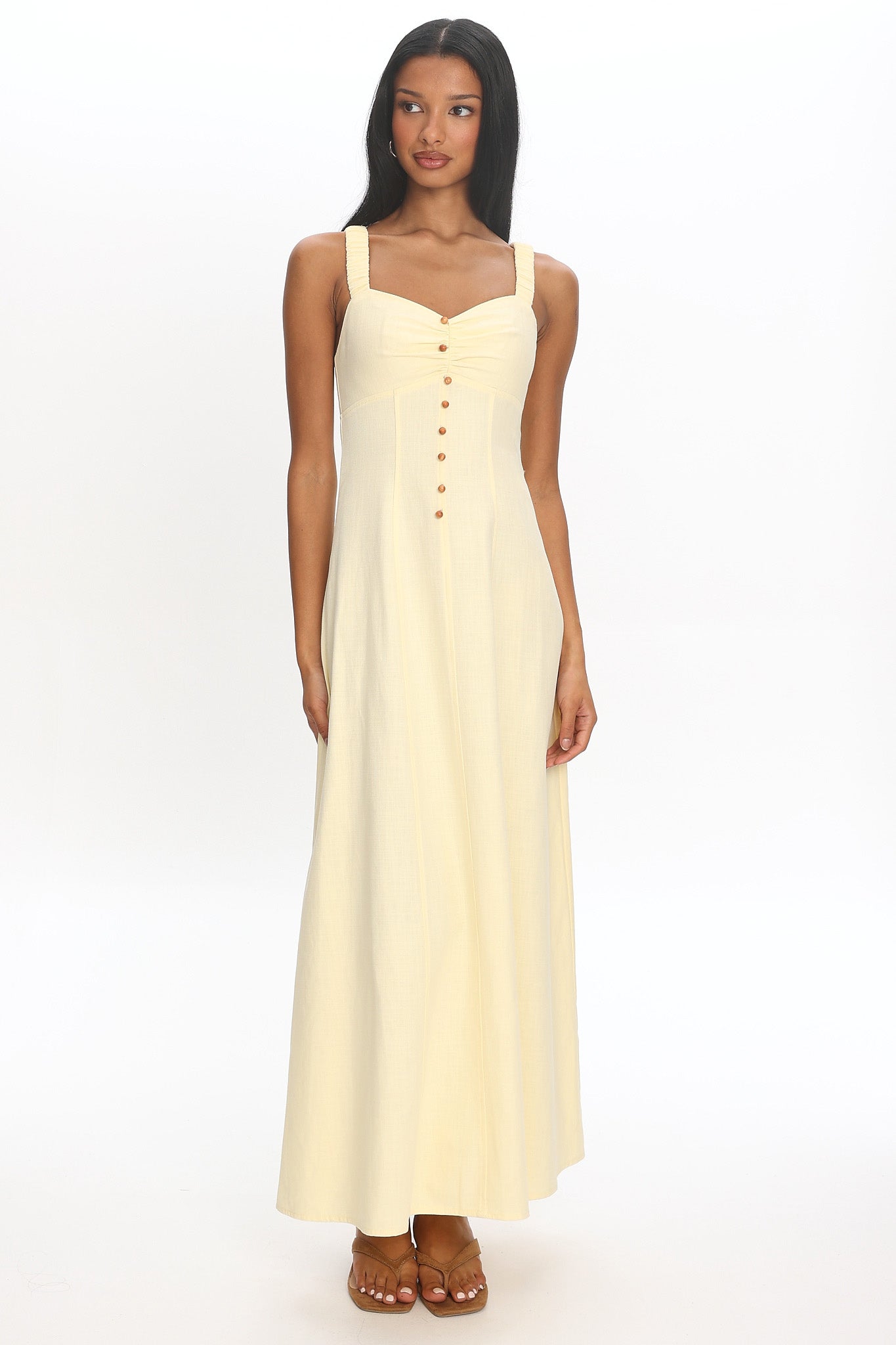ruched day dress ASOS Design - Ruched Front Mini Day Dress - Women - Cotton/Spandex - 10 US