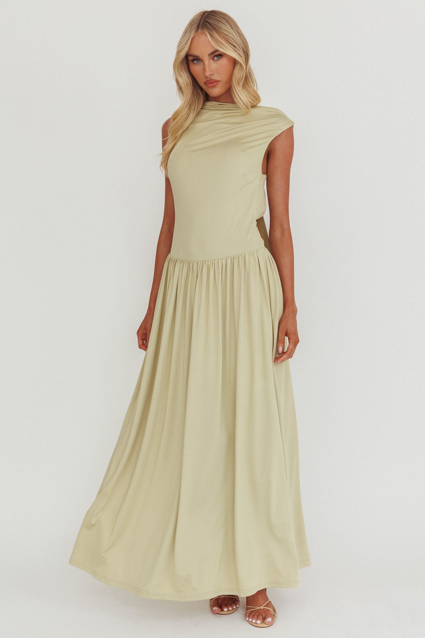 open lace back dress Noelia Textured Jersey Open Back Maxi Dress in Fiery Red