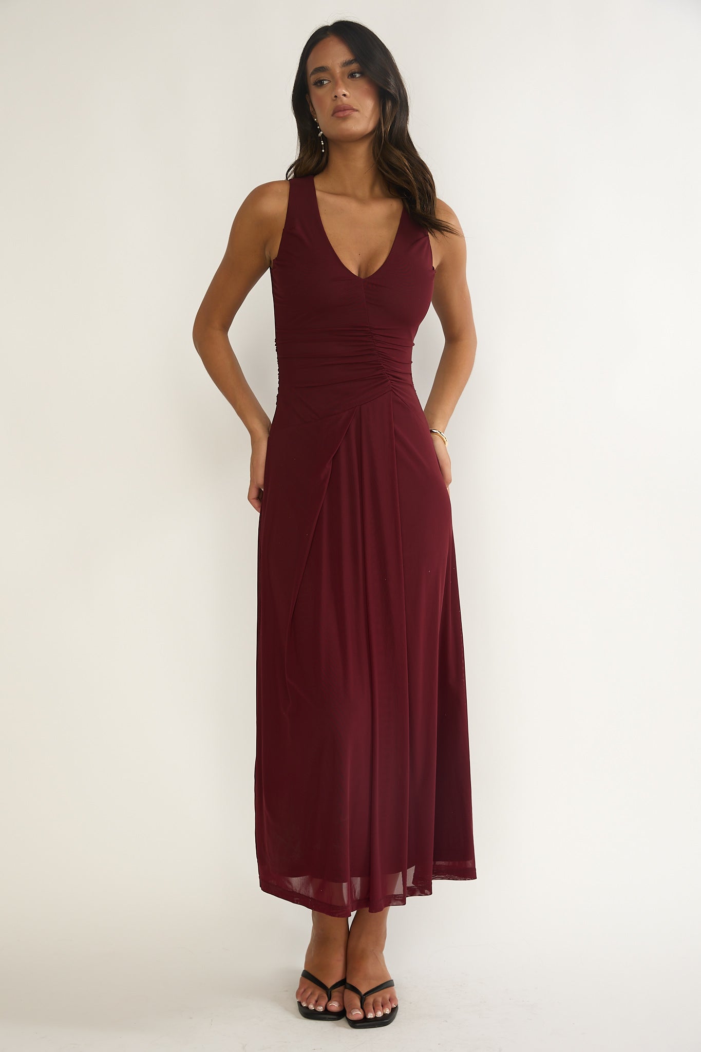burgundy midi dress formal Sheath-Column Midi Luxe Satin Formal Dress COCOMELODY CS0610, Light Blue