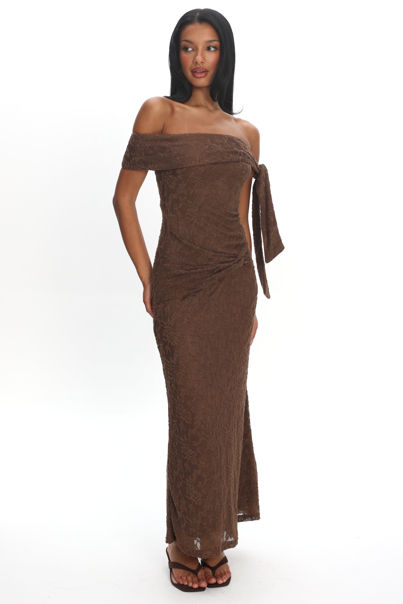 black lace panel dress Black Lace Panel Dress – Maison-B-More Global Store