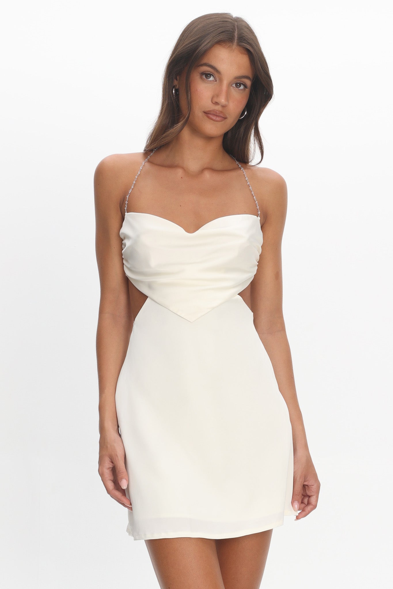 strapless ivory dress Dark Ivory Sparkly Strapless Evening Gown EN6202