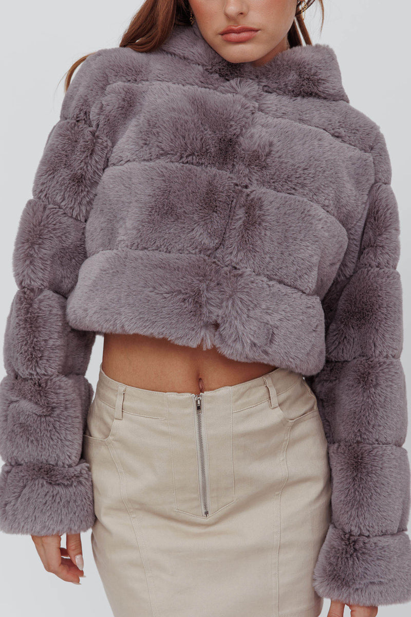 Hooded Fur Jacket - Carina main image 0