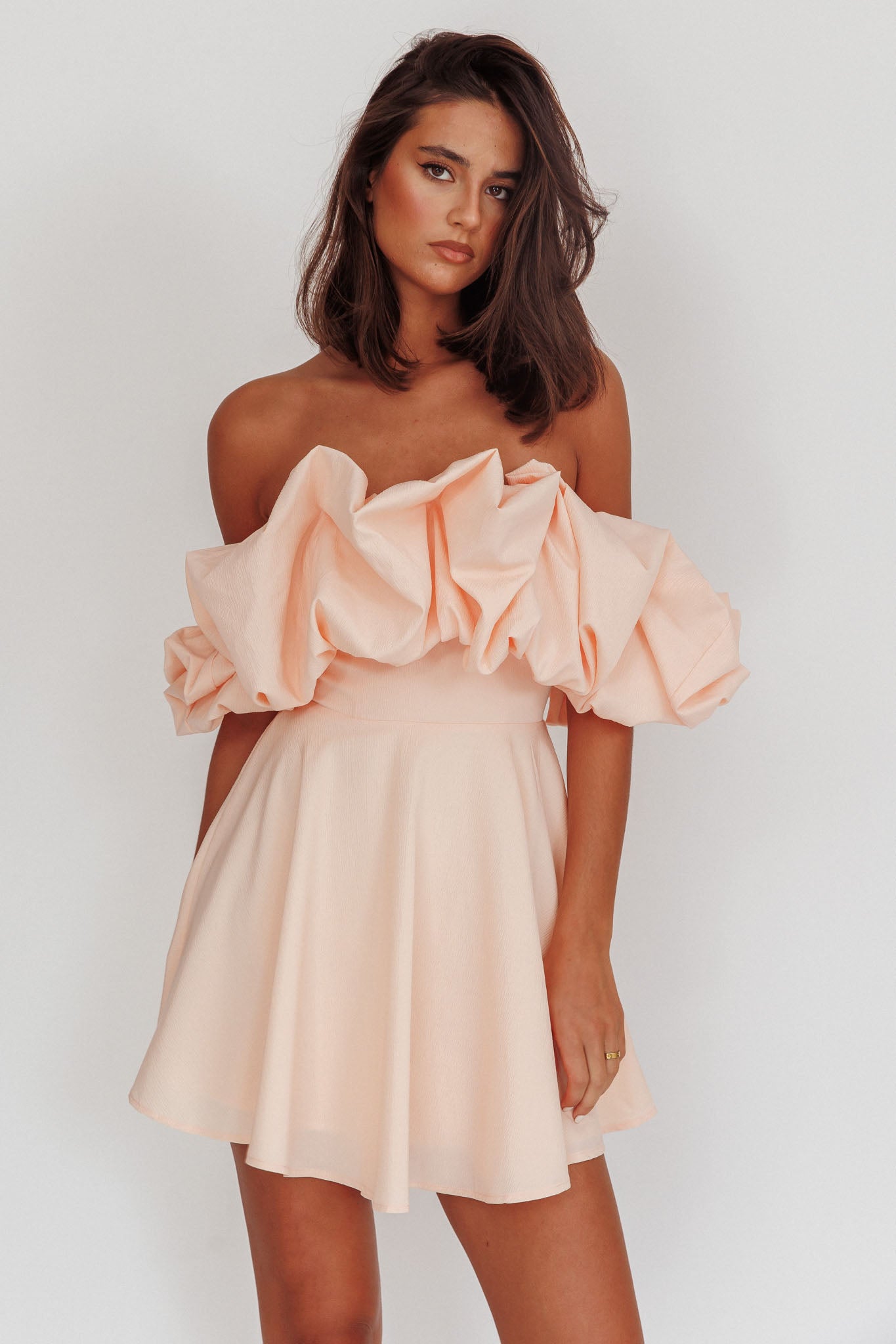 white christmas dresses Classics Lover Off-The-Shoulder Satin A-Line Mini Dress white christmas dresses Classics Lover Off-The-Shoulder Satin A-Line Mini Dress