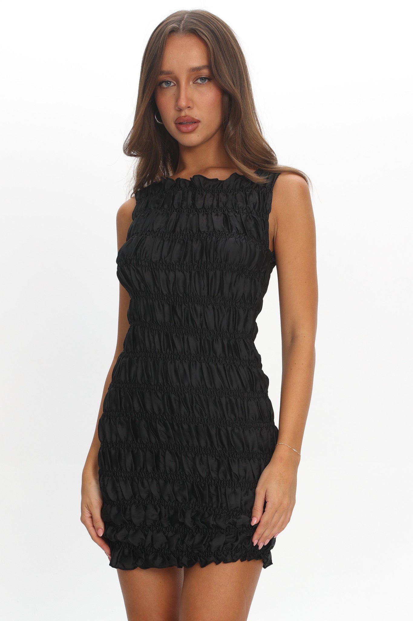 LIONESS Guccio Mini Dress Onyx Selfie Leslie LIONESS Guccio Mini Dress Onyx Selfie Leslie