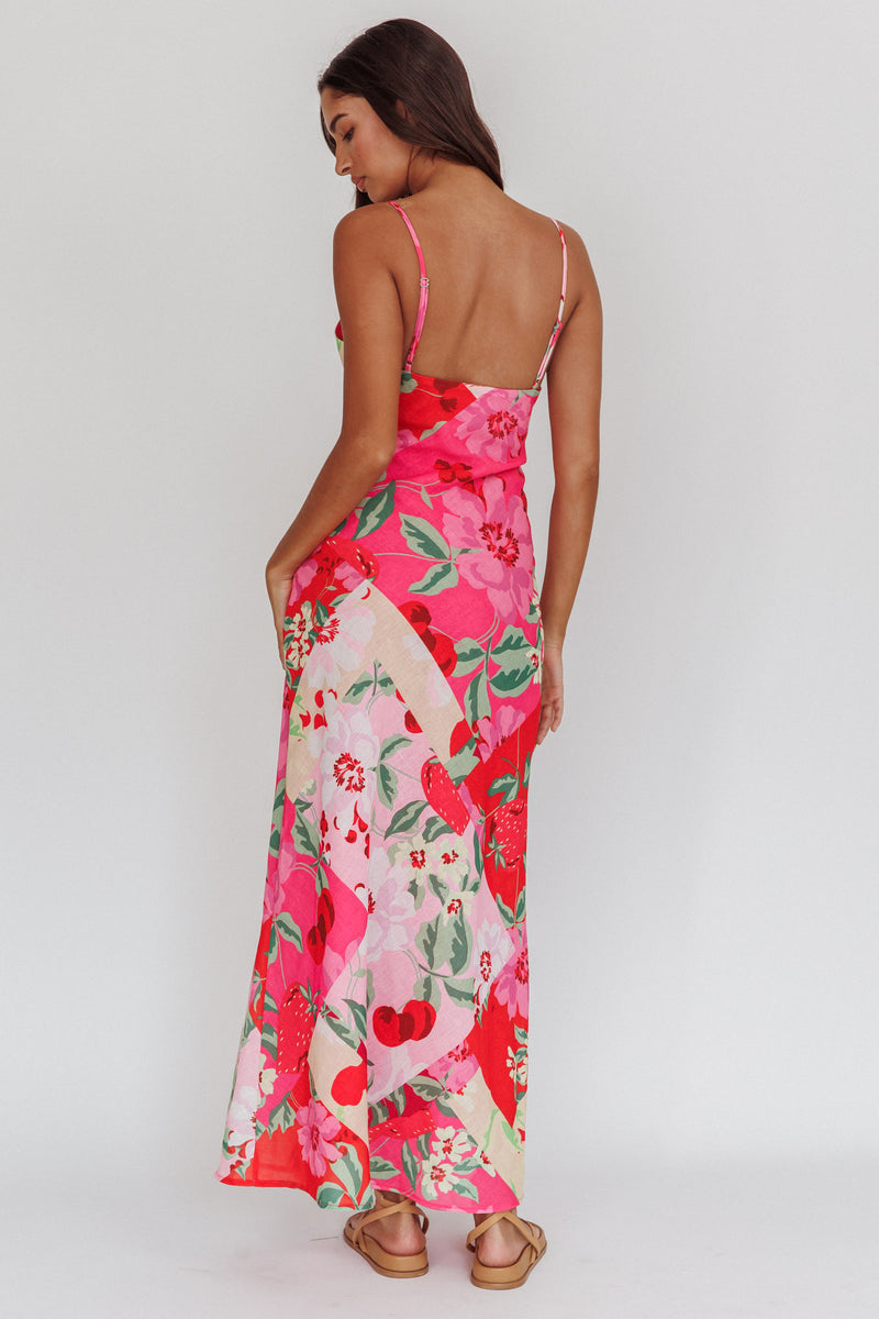 Jayla Dress - Pink Rosie