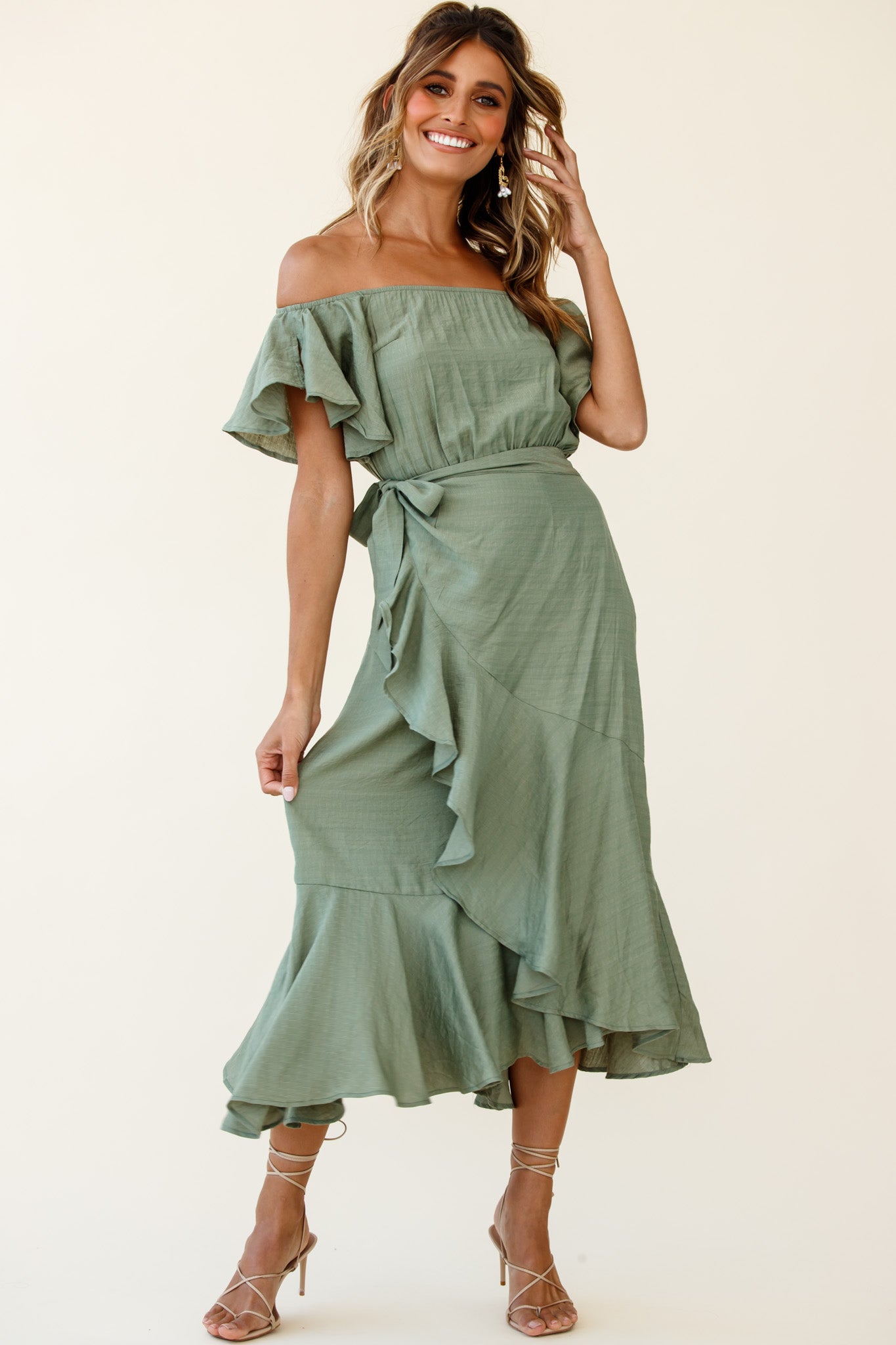 plus midi dresses Plus Size Amelie Satin Midi Dress -Black 2X / Black at Curvy Sense