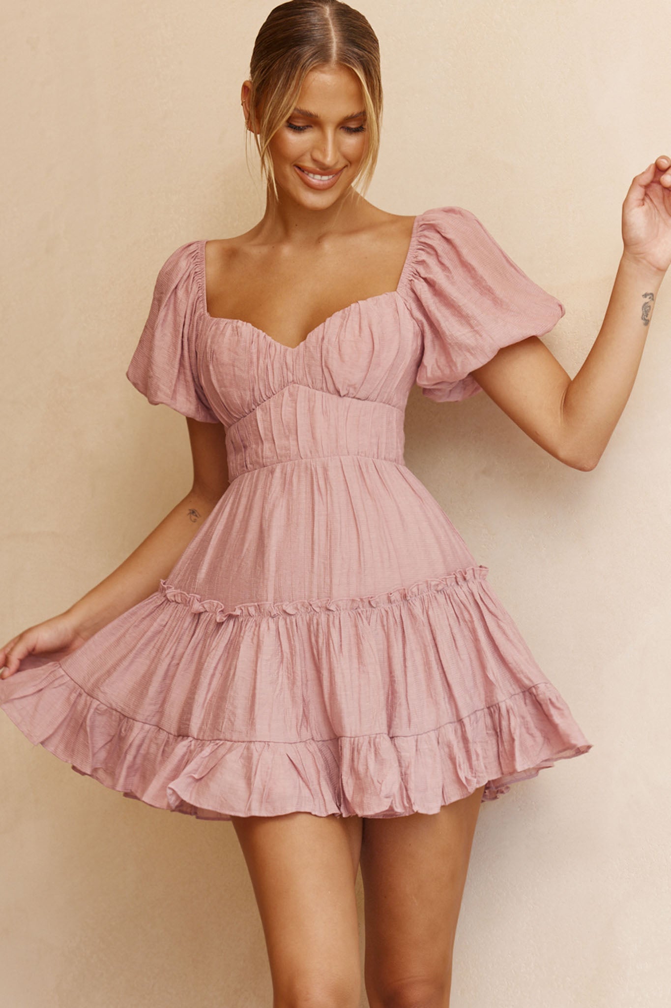 elegant light pink dress Simple pink v neck satin long prom dress pink evening dress – shdress