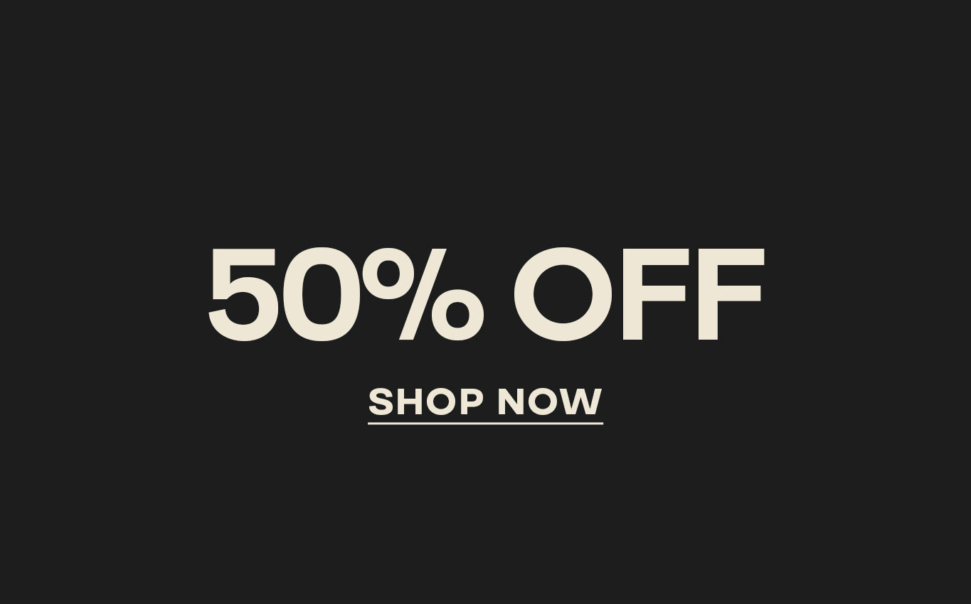 50% Off Sale