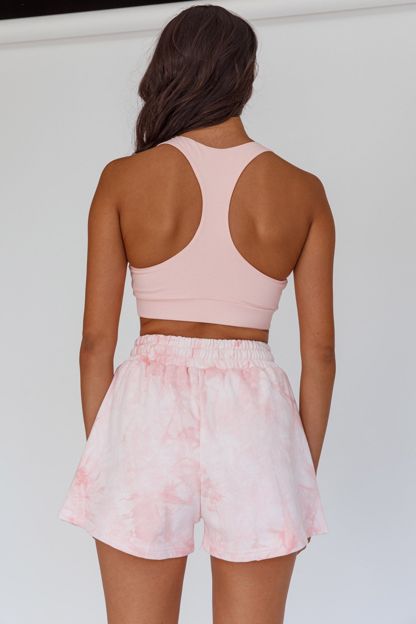 Tahlee Pocket Shorts Tie-Dye Pink by Selfie Leslie