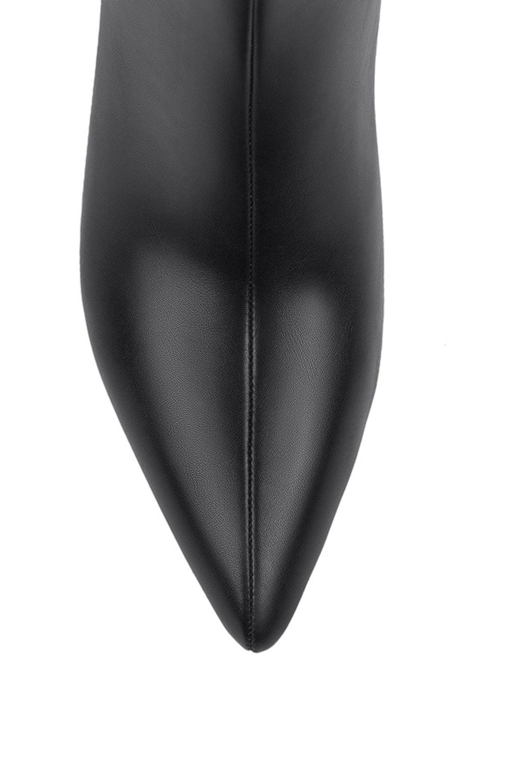 VERALI Olive Knee High Boots Black