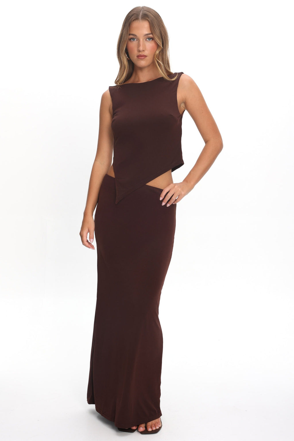 Palos Verdes Skirt Chocolate