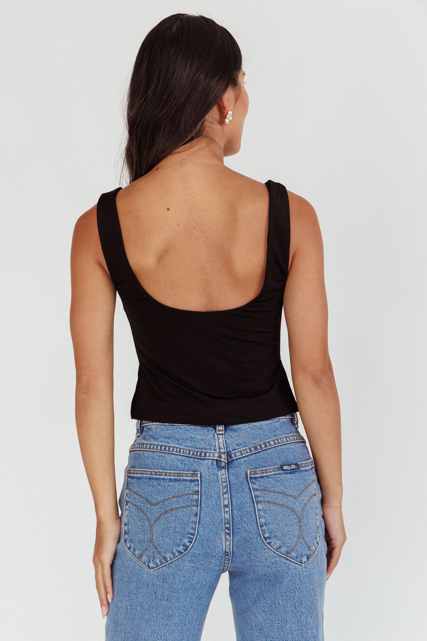 Tricia Pintuck Bust Top Black by Selfie Leslie