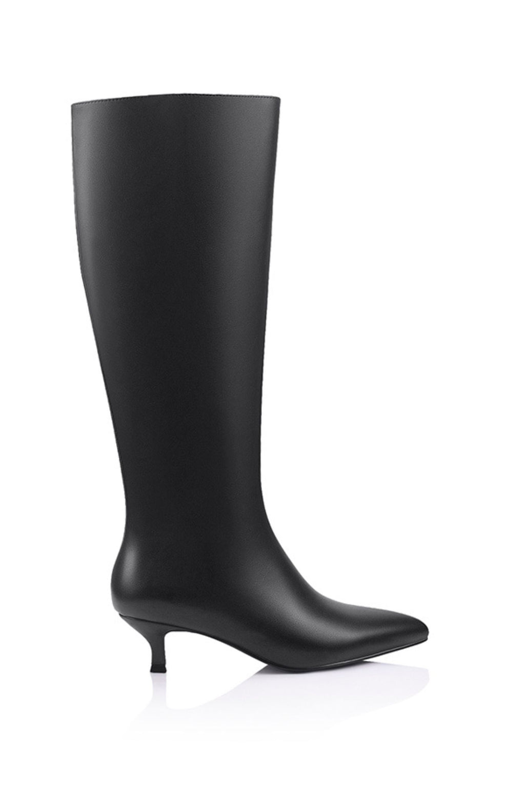VERALI Olive Knee High Boots Black