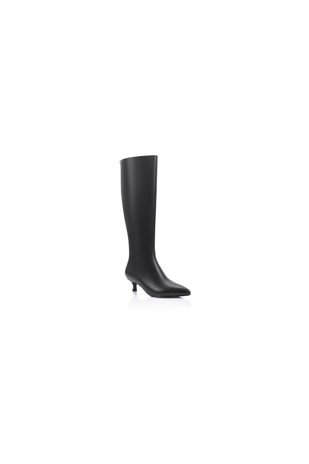 VERALI Olive Knee High Boots Black