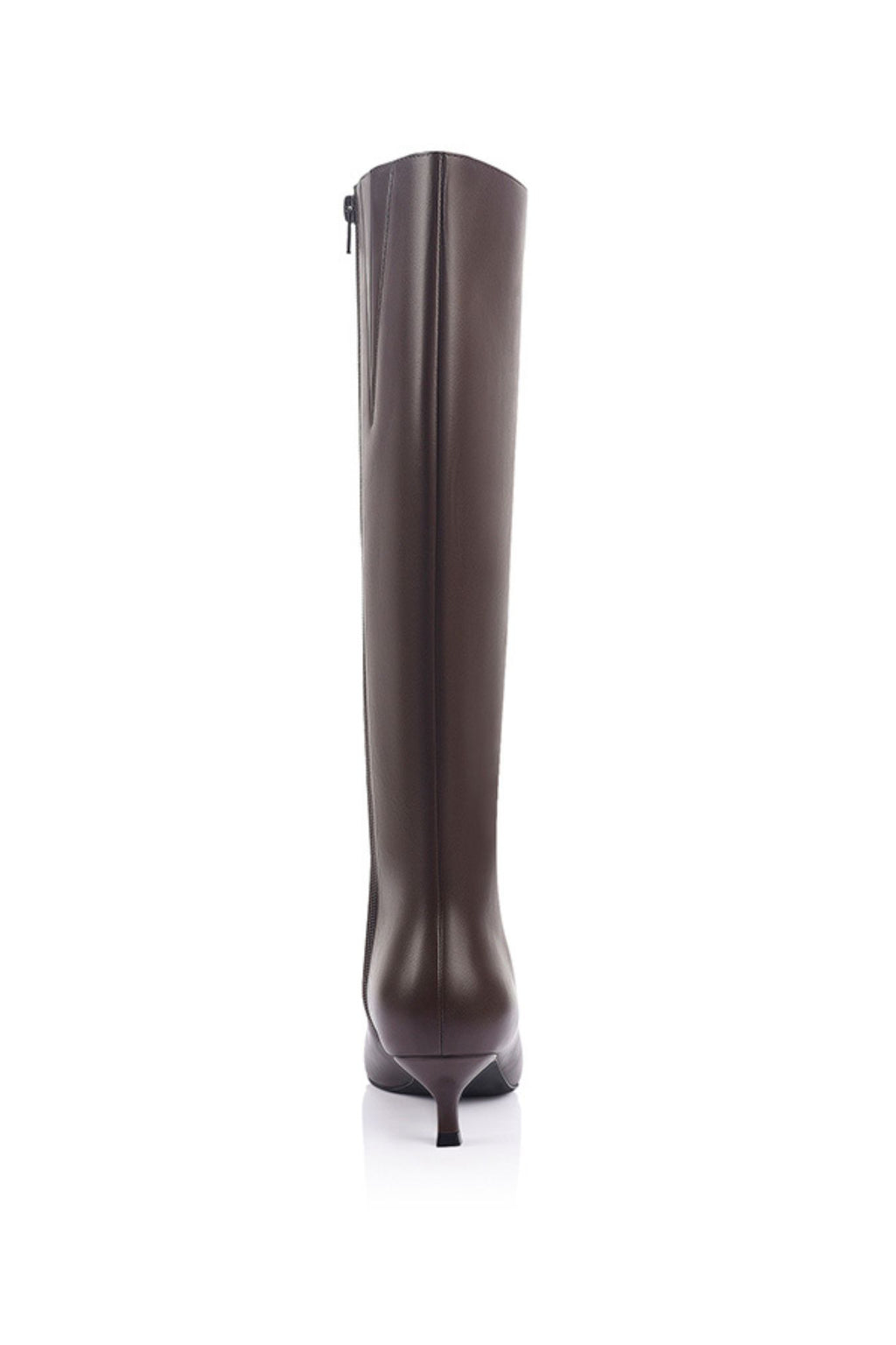 VERALI Olive Knee High Boots Chocolate