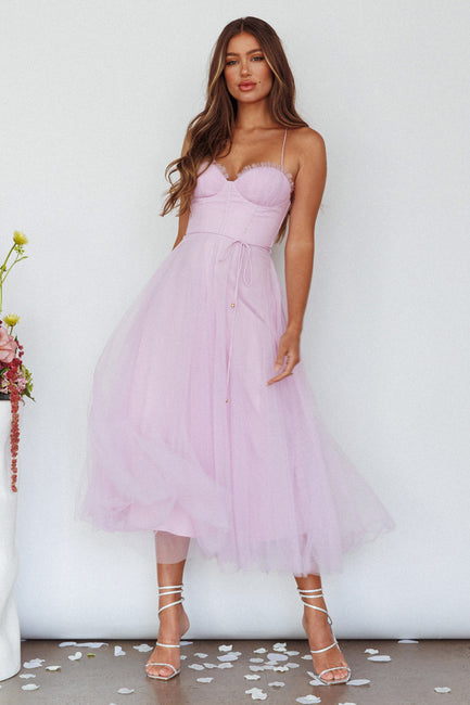 Long Chiffon Strapless Dresses with Sweetheart Orchid Plus Size main image 1