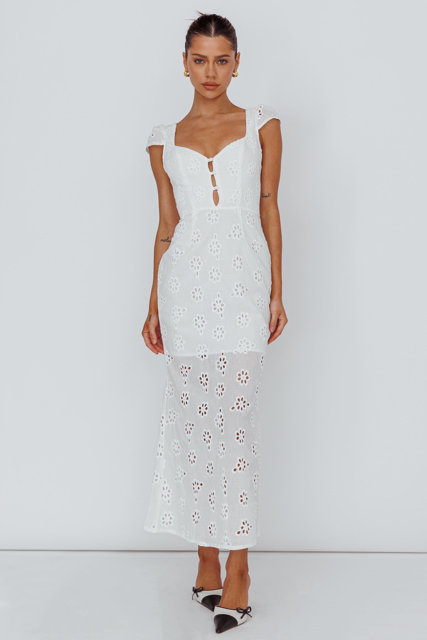 white bohemian midi dress White Boho Midi Dress