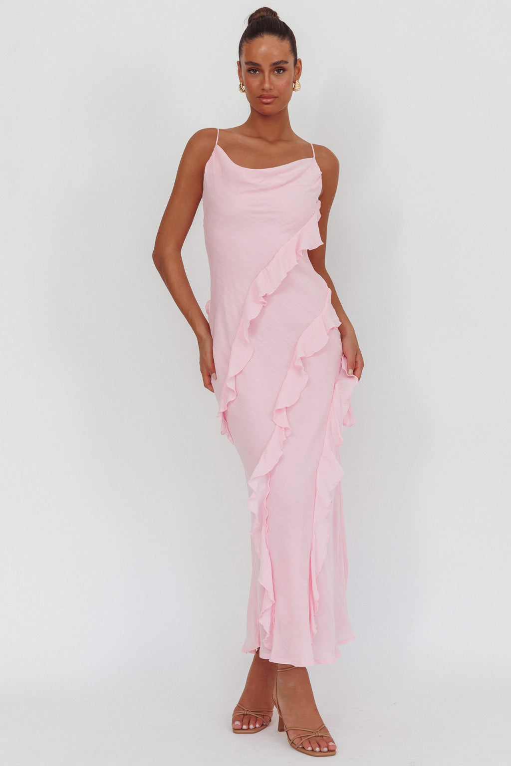 lipsy cowl neck maxi dress pink Bridesmaids Dress Lipsy Cowl Neck Maxi Dress Pink Satin Lipsy Cowl Neck Maxi Dress Pink Online