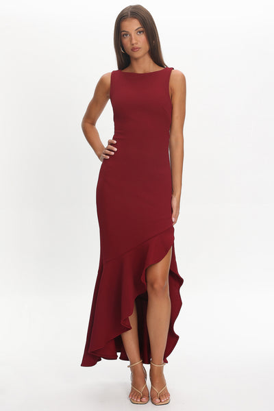 asymmetrical hem dress formal Asymmetrical A-Line High Low V Neck Mother of the Bride Dress