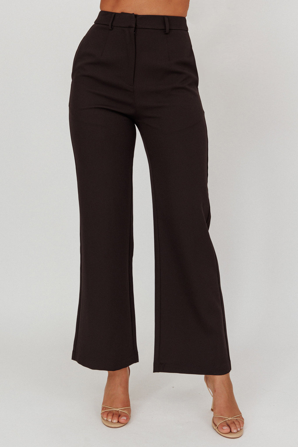 Fair Play High Waist Pants Black by Selfie Leslie
