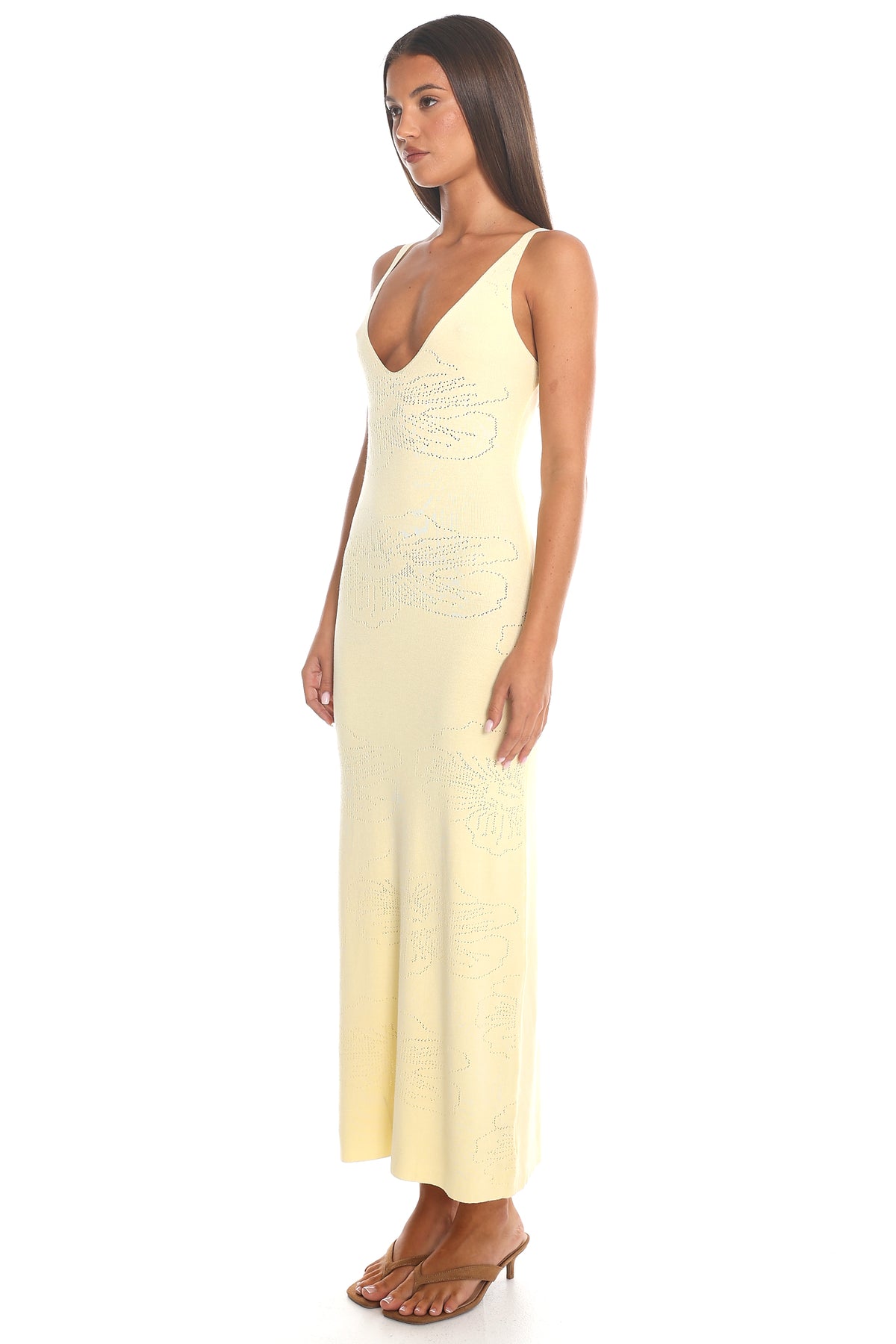 Sunbeam Knit Maxi Dress Butter