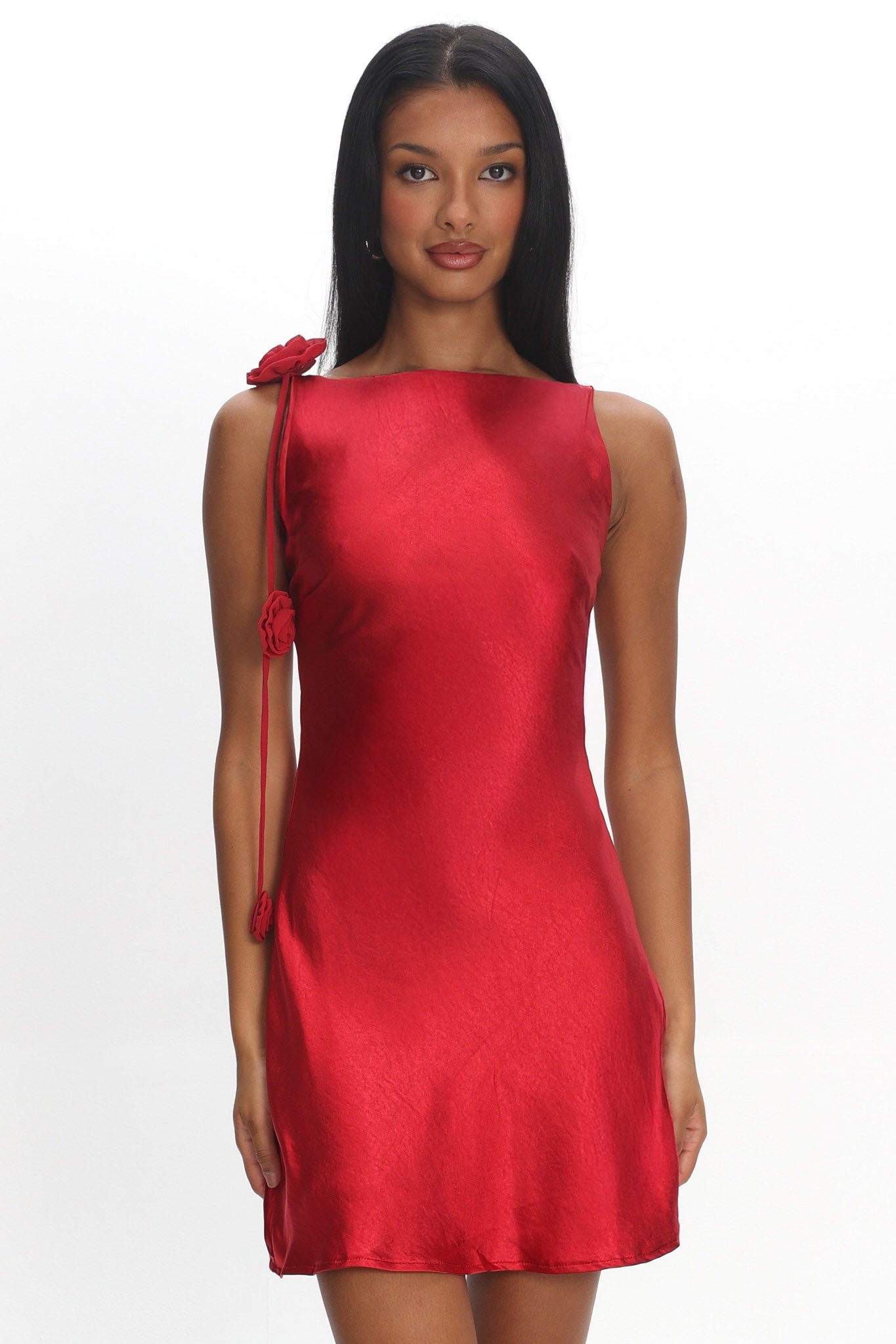 sachin and babi light blue dress Francisca Red Mini Dress Red / Xs main image 1