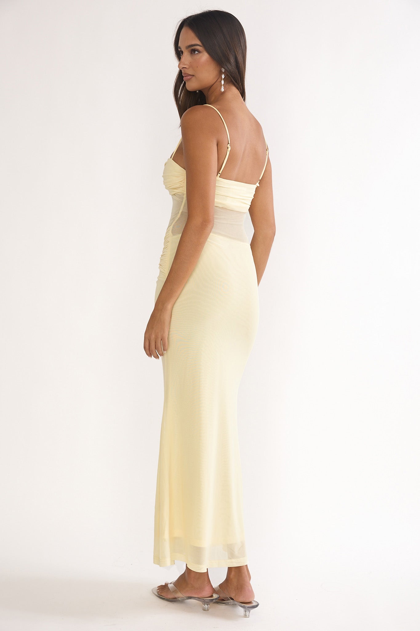 killstar libra rising maxi dress Stara Knot Accent Maxi Dress Butter
