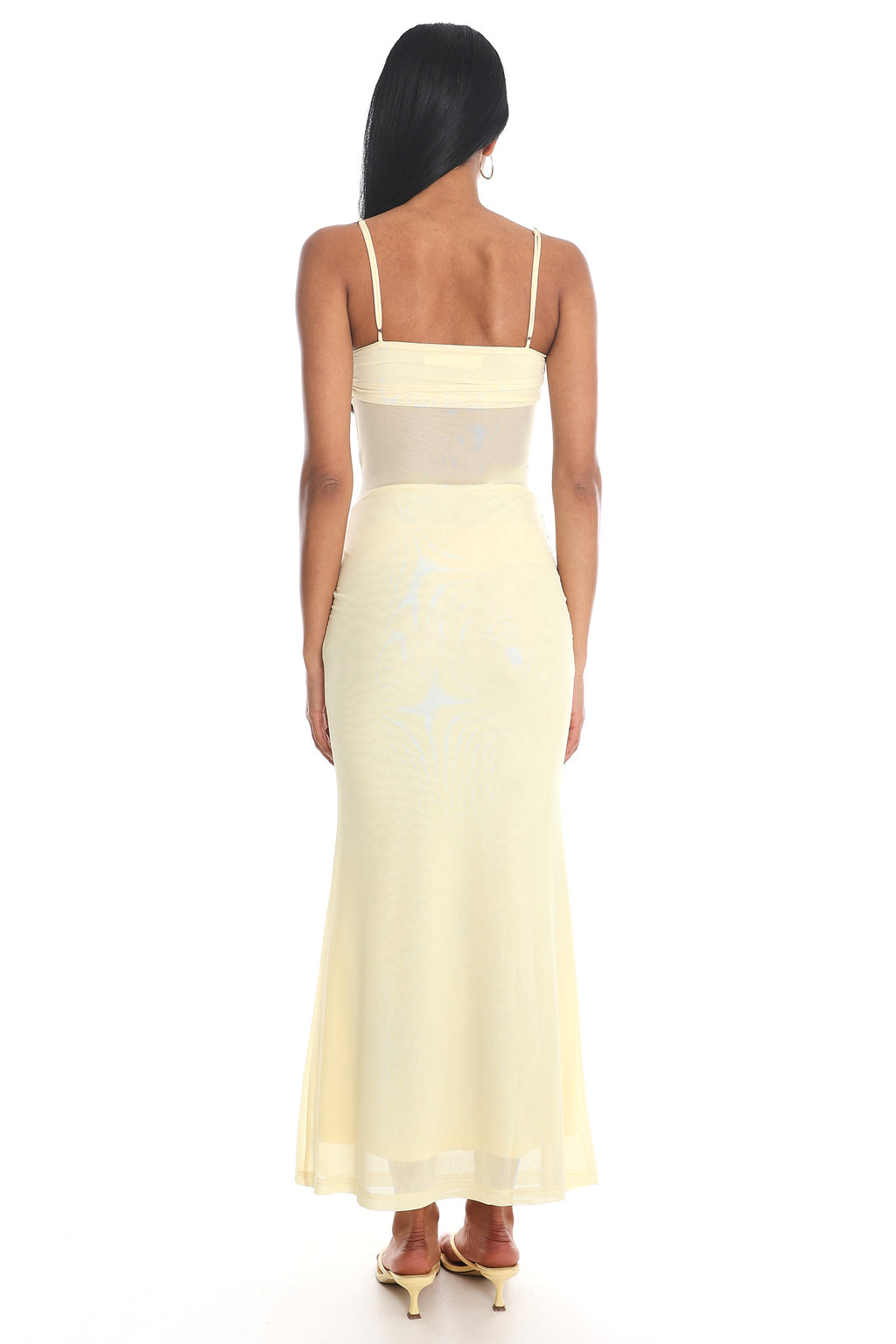 Stara Knot Accent Maxi Dress Butter by Selfie Leslie