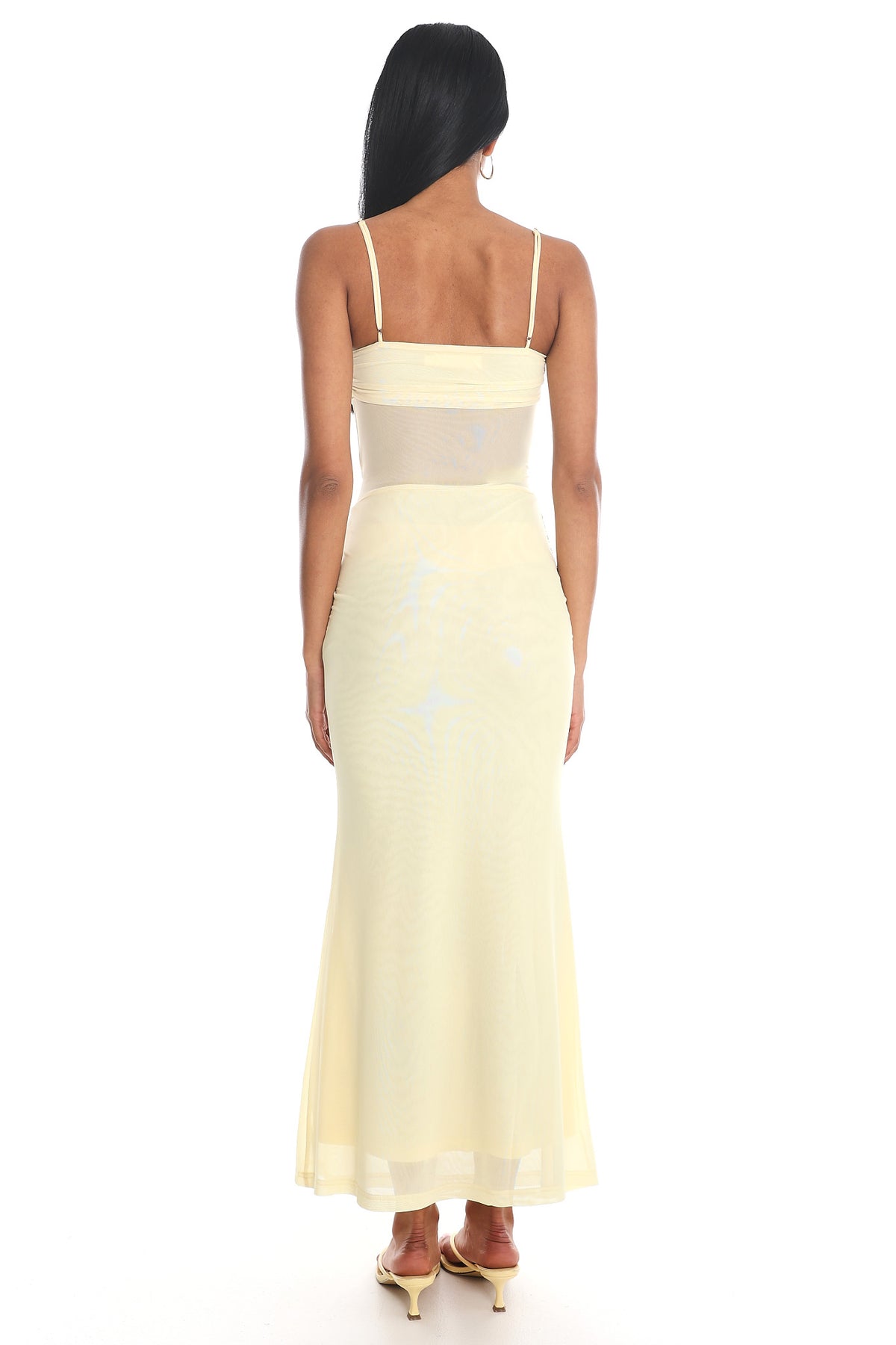 Stara Knot Accent Maxi Dress Butter by Selfie Leslie