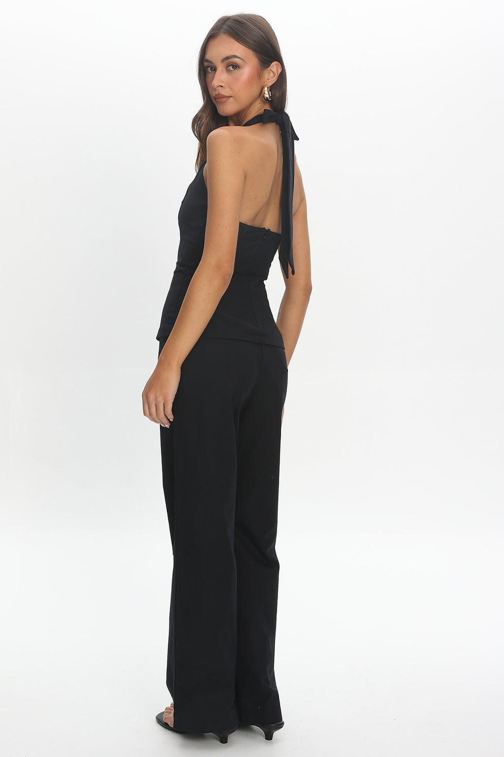 Lioren Wide Leg Pants Black