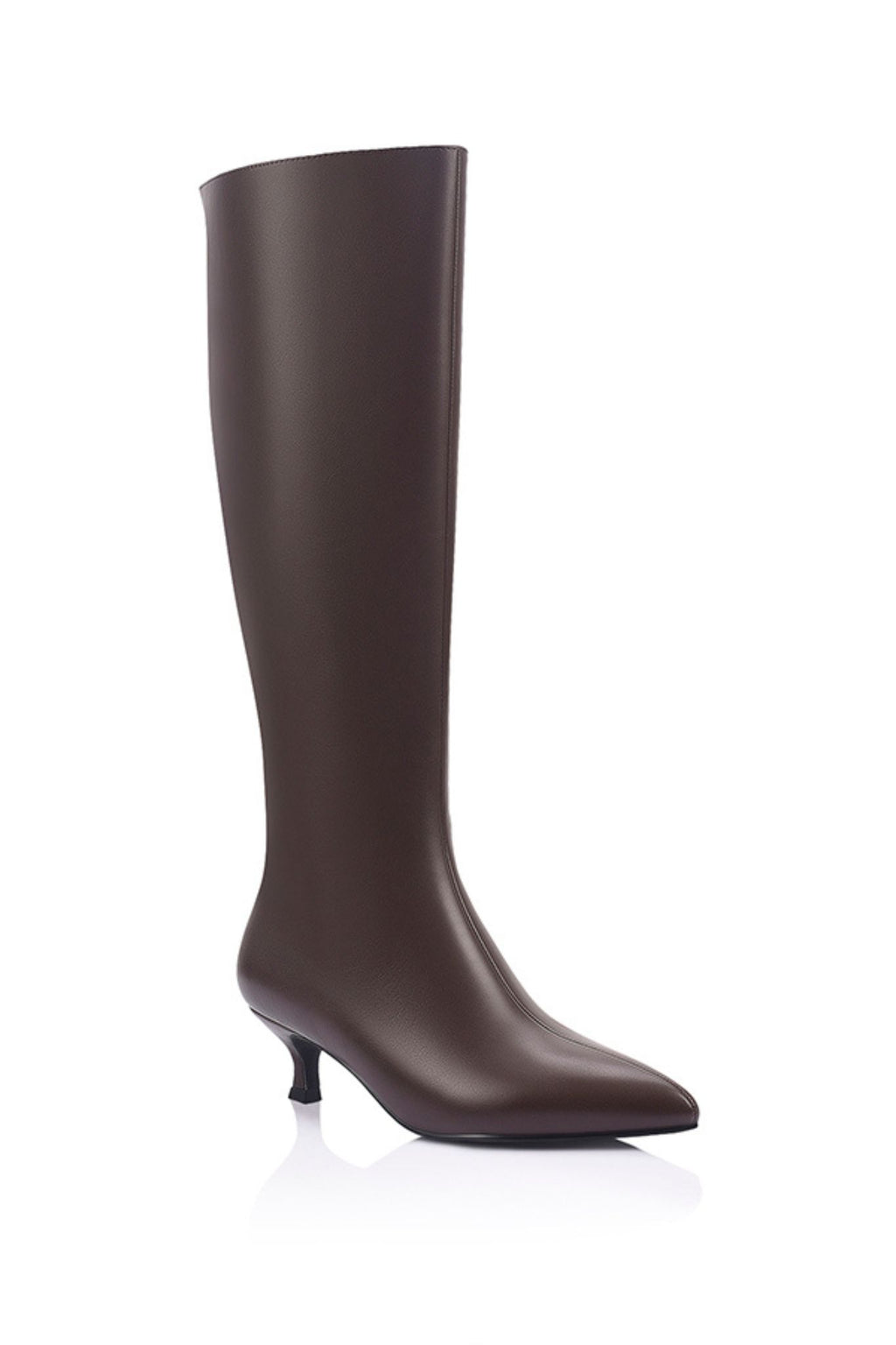 VERALI Olive Knee High Boots Chocolate