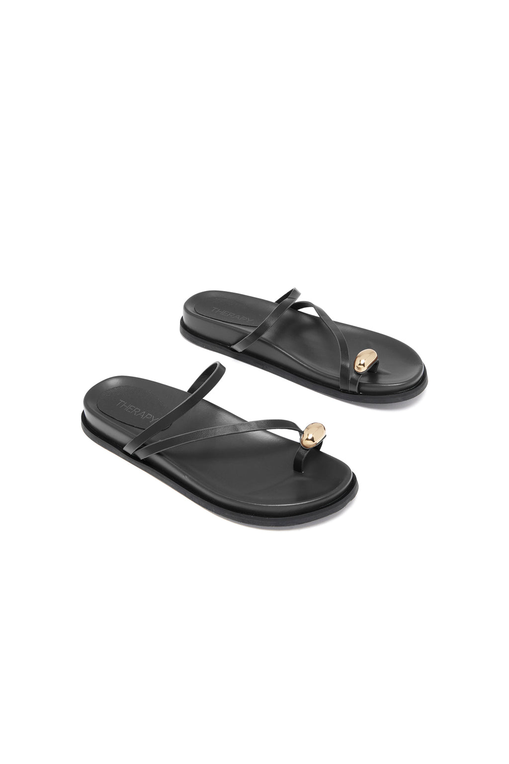 THERAPY Alba Flats Black by Selfie Leslie