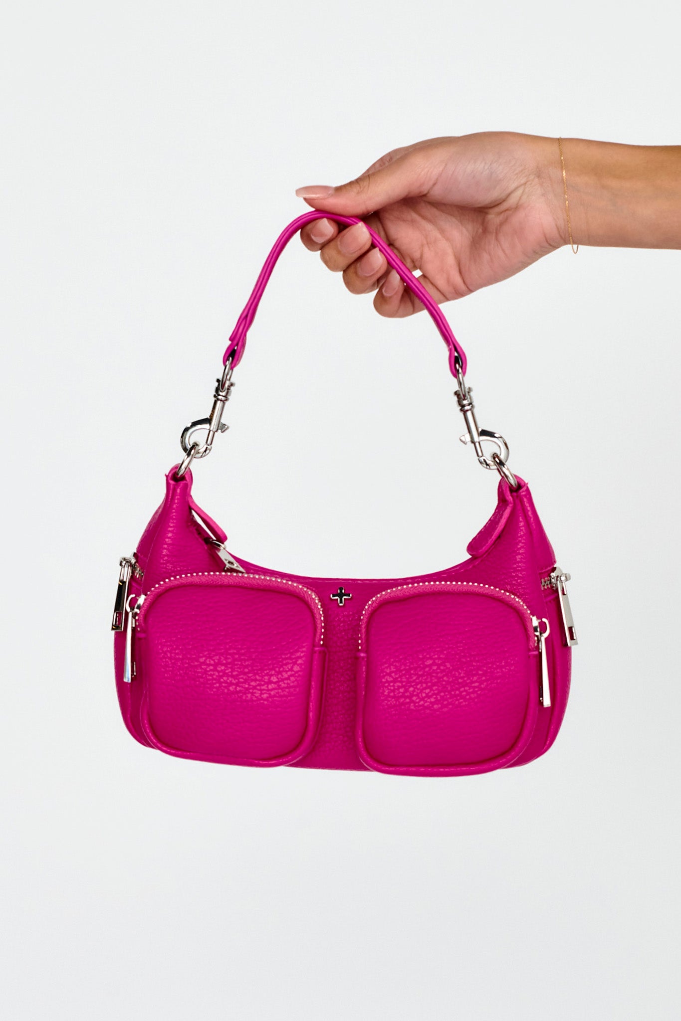 PETA + JAIN Scheana - Fuchsia Pebble Silver by Selfie Leslie