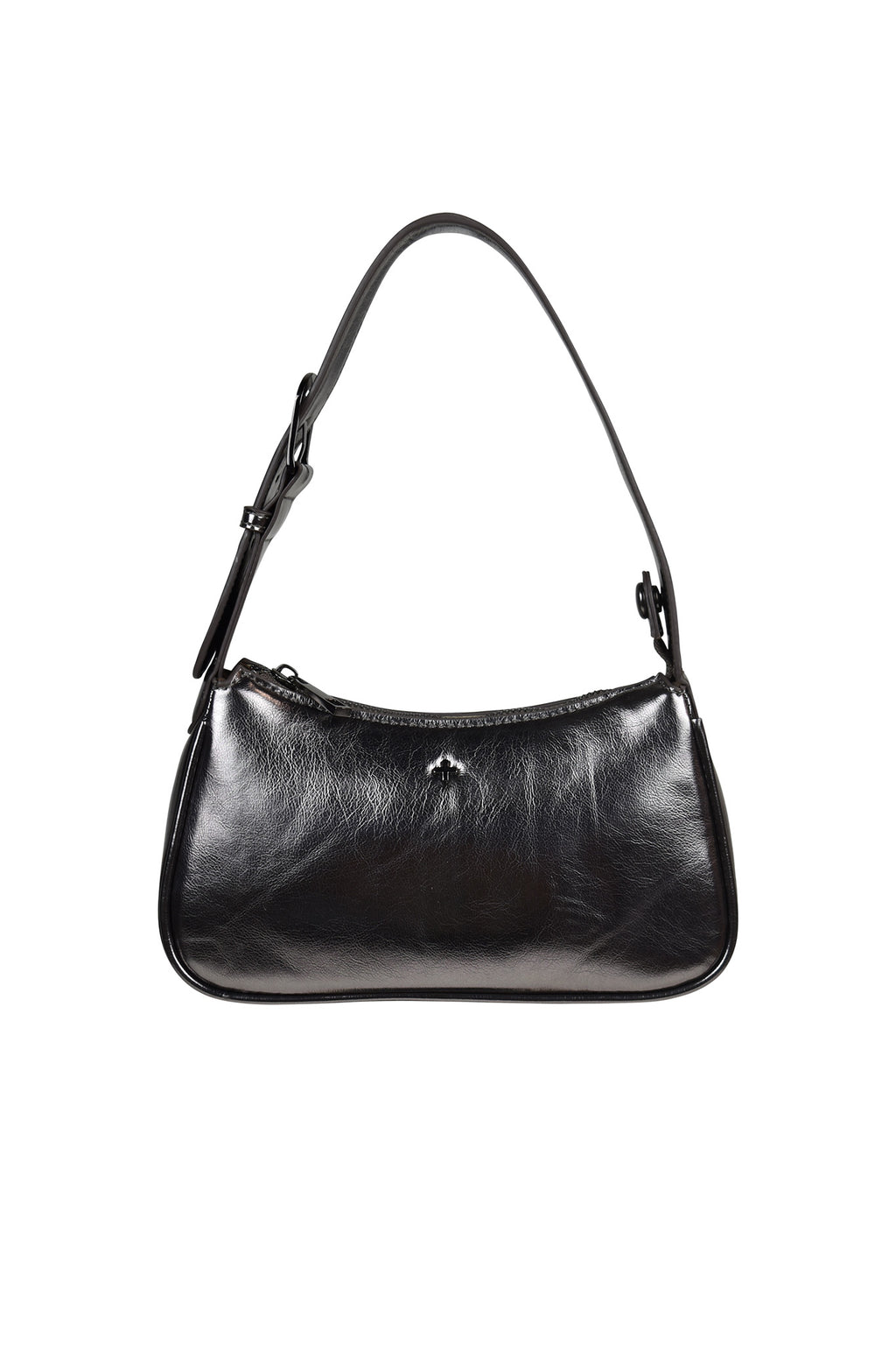 PETA + JAIN Gabi Shoulder Bag Metallic Gunmetal by Selfie Leslie