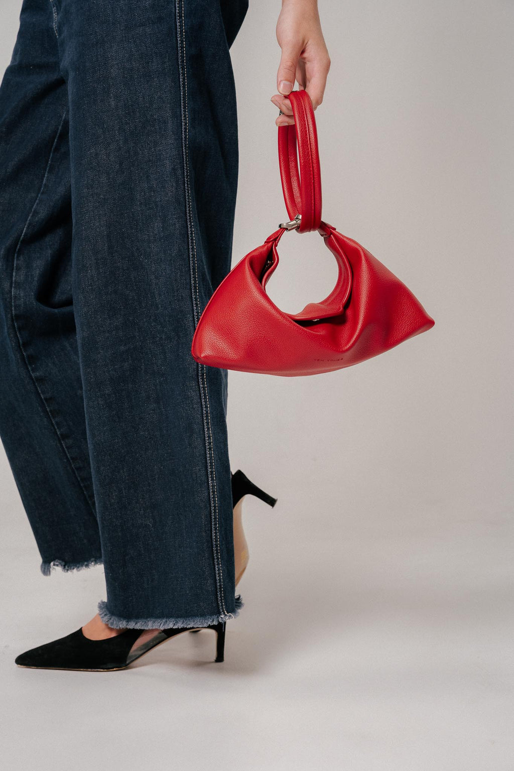 TEN TONES Aurelia Hobo Bag Red by Selfie Leslie