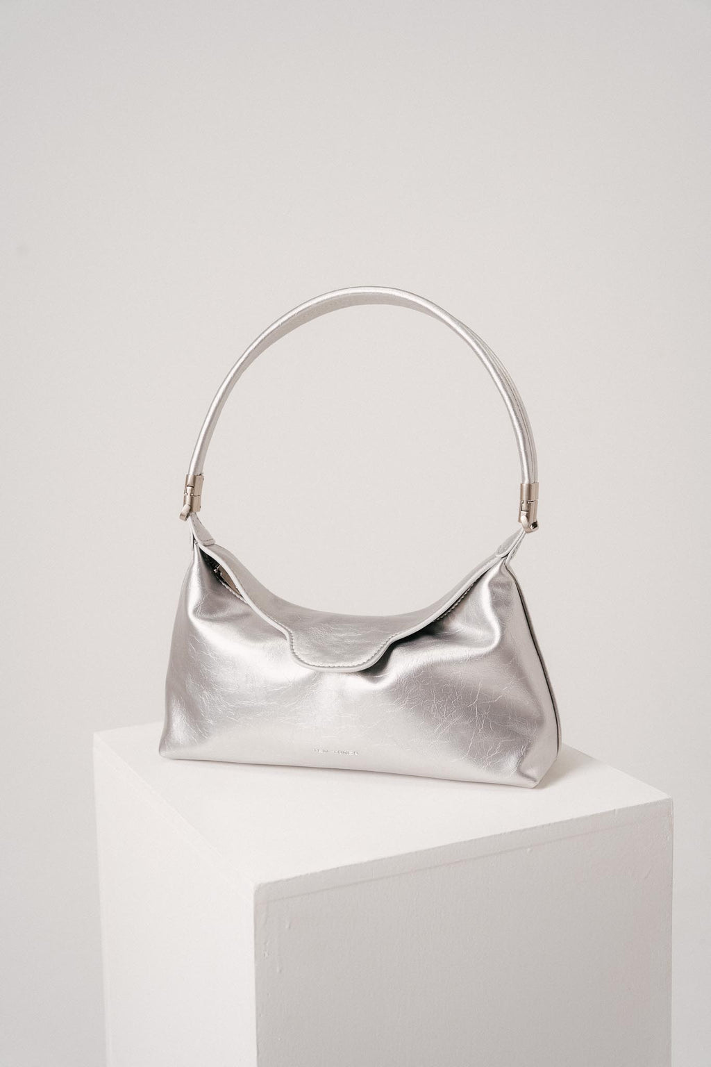 TEN TONES Aurelia Hobo Bag Silver by Selfie Leslie