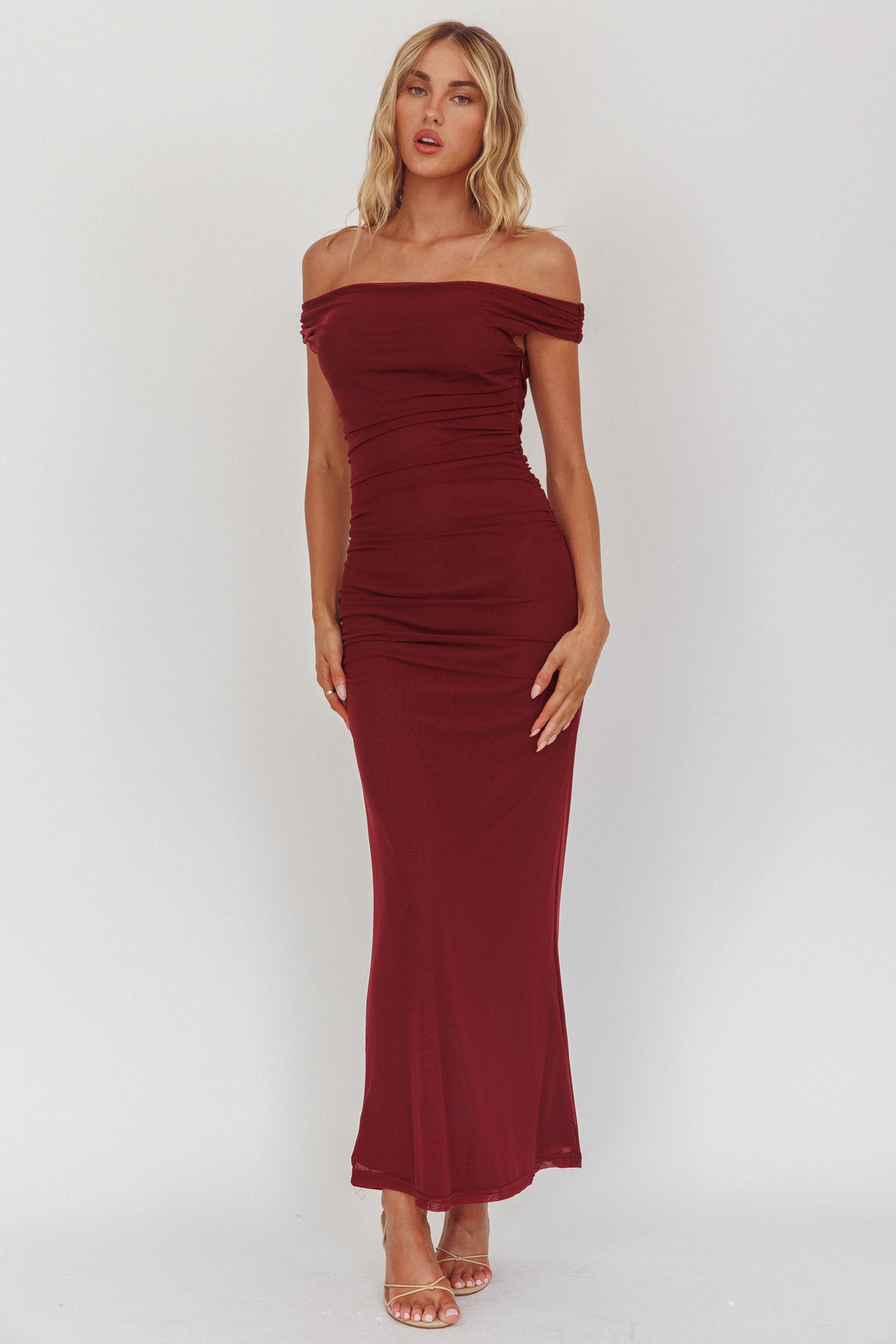 midi dress wine In Blooms Off Shoulder Mesh Size:Small/14-14.5 Neck/32-33 Sleeve 13 vintage this pullover style midi Halter Floral Cut Out