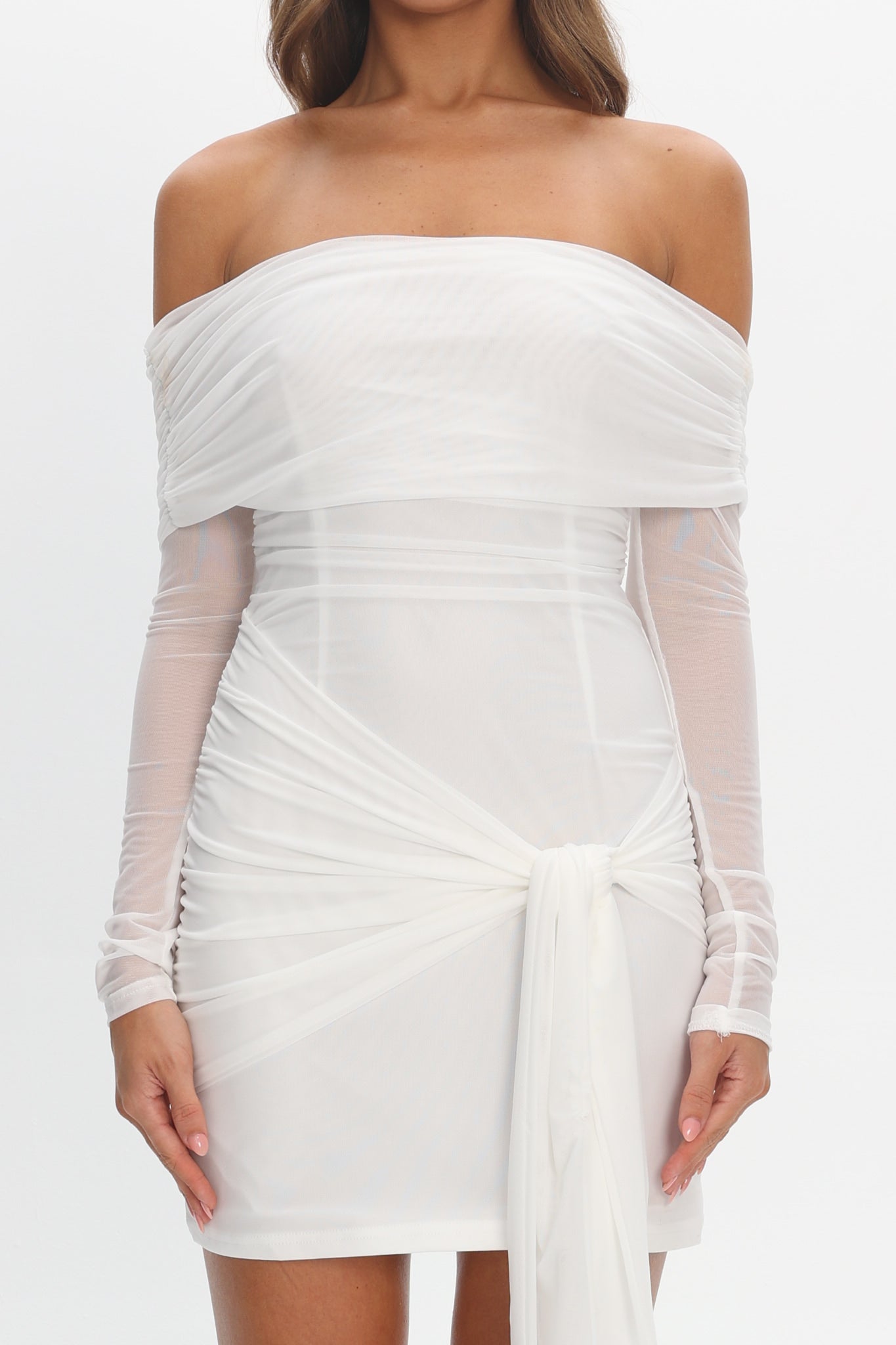 off shoulder ruched wedding dress Off-shoulder Ruched Sweetheart Corset Beaded Lace Wedding Gown Light Champagne