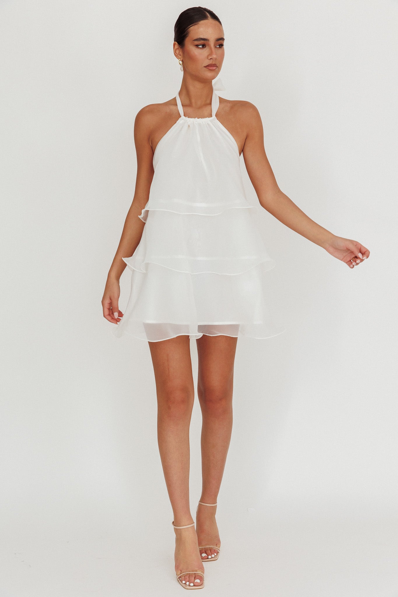 brittney mini dress in blush tularosa Tularosa Brittney Top - Blush