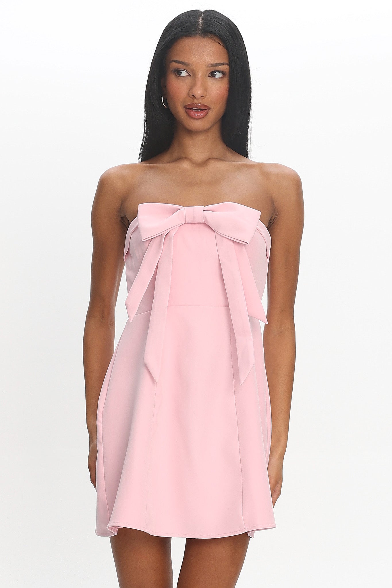 homecoming semi formal dress A-line Round Neck Fit & Flare Graduation Hoco Outfit Custom colorBack details Homecoming Dresses Semi Formal Pink