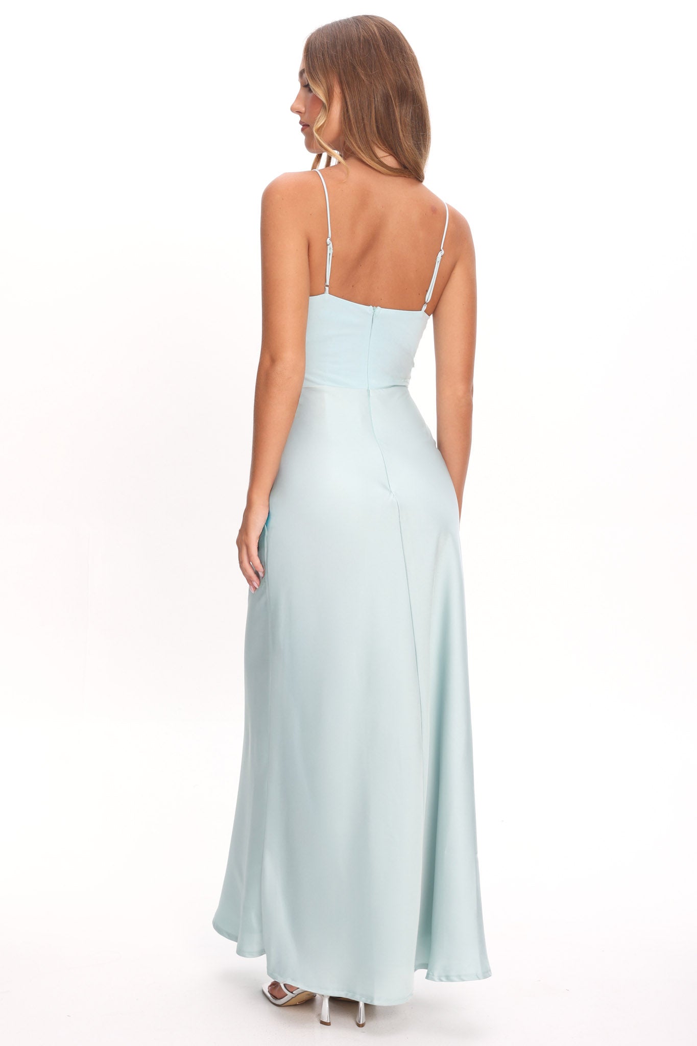 Talk To Me Cami Strap Maxi Dress Mint | Selfie Leslie