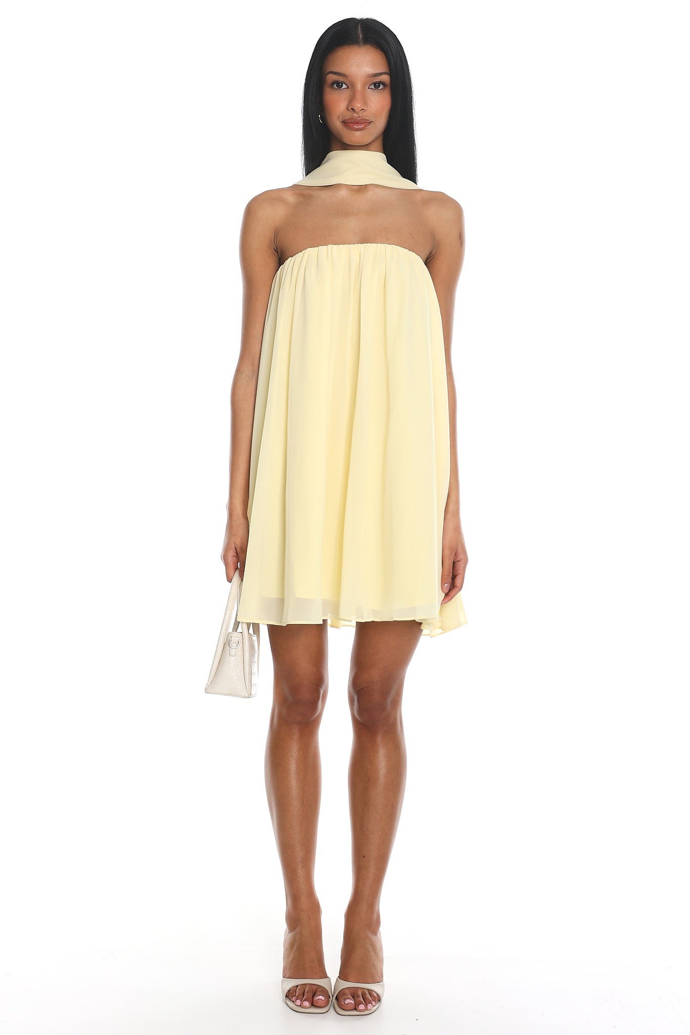 Apolina Stevie Dress 3-5y 紙タグ、ハガキ付き Read The Signs Strapless Mini Dress Butter | Selfie Leslie