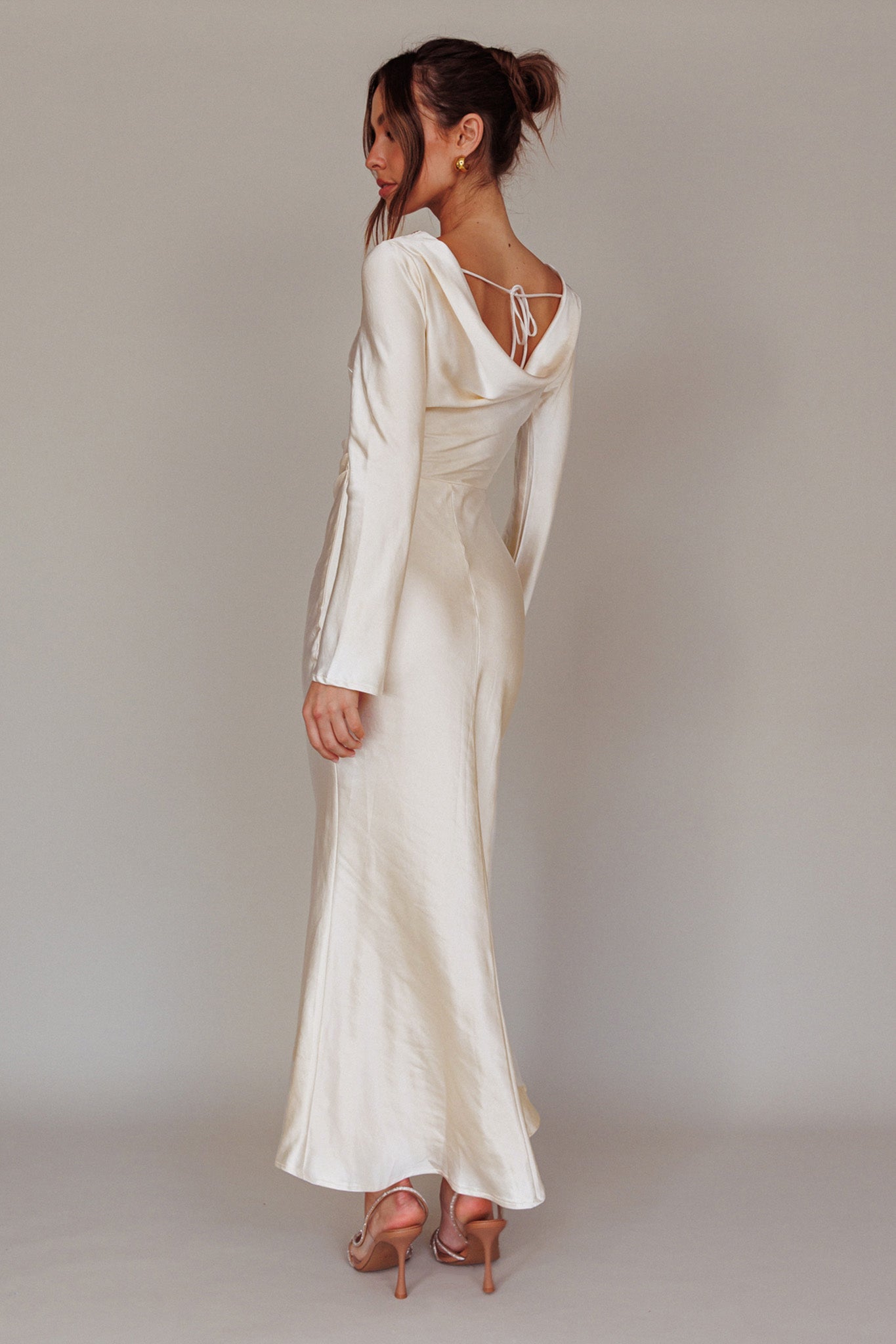 dissh campbell oyster midi dress Dissh
