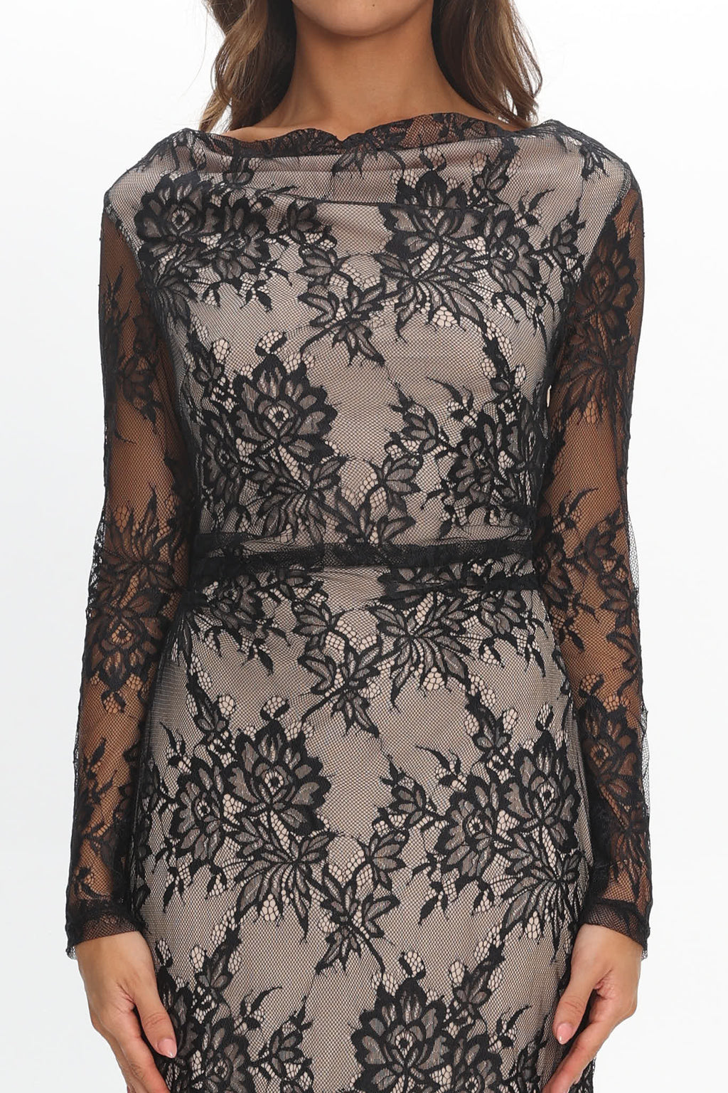 Loveland Off-Shoulder Lace Maxi Dress Black - XL Loveland Off-Shoulder Lace Maxi Dress Black - XL